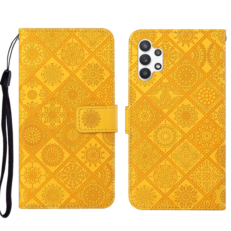 Custodia per cellulare in pelle con motivo goffrato stile etnico, For OPPO A94 4G, For Samsung Galaxy A03s 164mm, For Samsung Galaxy A13 4G