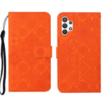 Custodia per cellulare in pelle con motivo goffrato stile etnico, For OPPO A94 4G, For Samsung Galaxy A03s 164mm, For Samsung Galaxy A13 4G