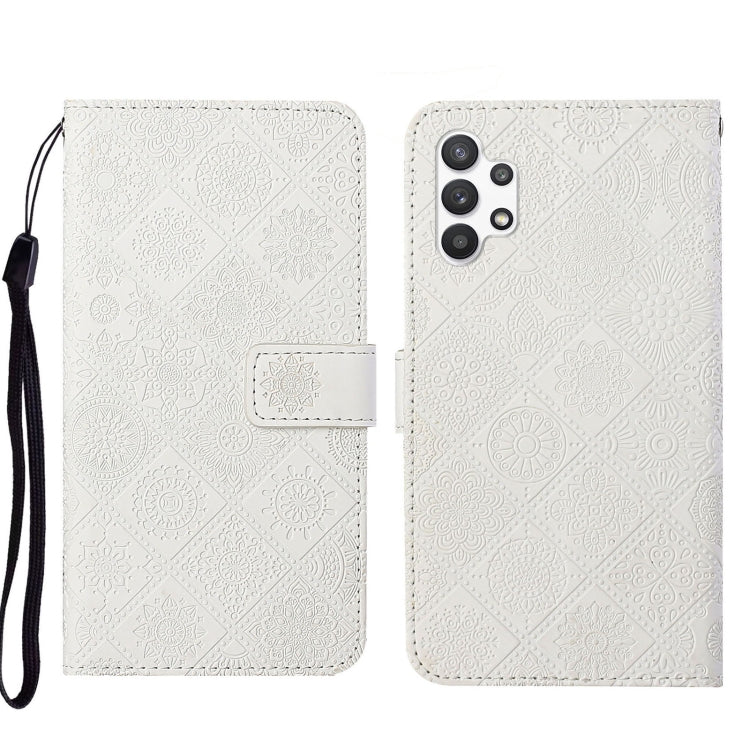 Custodia per cellulare in pelle con motivo goffrato stile etnico, For OPPO A94 4G, For Samsung Galaxy A03s 164mm, For Samsung Galaxy A13 4G