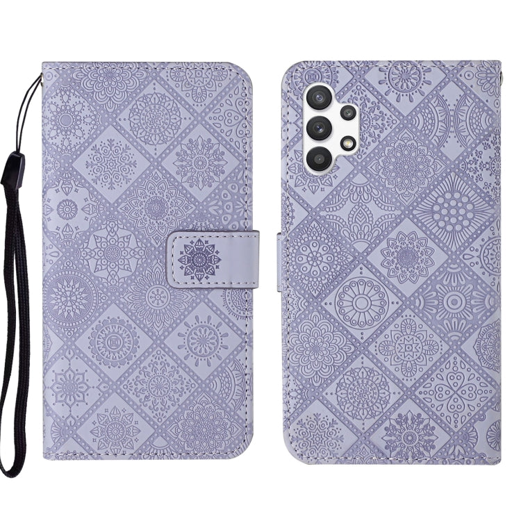 Custodia per cellulare in pelle con motivo goffrato stile etnico, For OPPO A94 4G, For Samsung Galaxy A03s 164mm, For Samsung Galaxy A13 4G