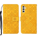 Custodia per cellulare in pelle con motivo goffrato stile etnico, For Samsung Galaxy A13 5G, For Samsung Galaxy A22 5G, For Samsung Galaxy A22 4G