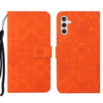 Custodia per cellulare in pelle con motivo goffrato stile etnico, For Samsung Galaxy A13 5G, For Samsung Galaxy A22 5G, For Samsung Galaxy A22 4G