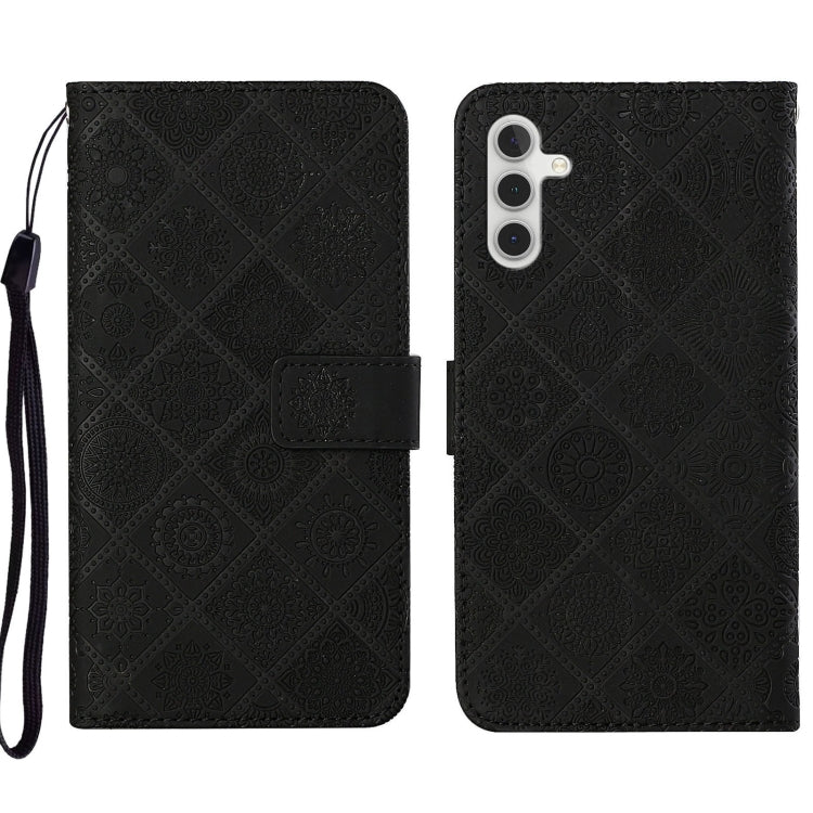 Custodia per cellulare in pelle con motivo goffrato stile etnico, For Samsung Galaxy A13 5G, For Samsung Galaxy A22 5G, For Samsung Galaxy A22 4G