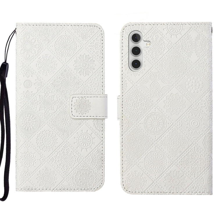 Custodia per cellulare in pelle con motivo goffrato stile etnico, For Samsung Galaxy A13 5G, For Samsung Galaxy A22 5G, For Samsung Galaxy A22 4G