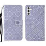 Custodia per cellulare in pelle con motivo goffrato stile etnico, For Samsung Galaxy A13 5G, For Samsung Galaxy A22 5G, For Samsung Galaxy A22 4G