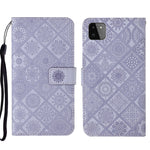Custodia per cellulare in pelle con motivo goffrato stile etnico, For Samsung Galaxy A13 5G, For Samsung Galaxy A22 5G, For Samsung Galaxy A22 4G