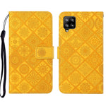 Custodia per cellulare in pelle con motivo goffrato stile etnico, For Samsung Galaxy A13 5G, For Samsung Galaxy A22 5G, For Samsung Galaxy A22 4G