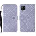 Custodia per cellulare in pelle con motivo goffrato stile etnico, For Samsung Galaxy A13 5G, For Samsung Galaxy A22 5G, For Samsung Galaxy A22 4G