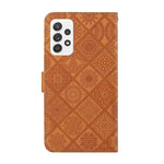 Custodia per cellulare in pelle con motivo goffrato stile etnico, For Samsung Galaxy A23, For Samsung Galaxy A32 4G, For Samsung Galaxy A32 5G