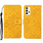 Custodia per cellulare in pelle con motivo goffrato stile etnico, For Samsung Galaxy A23, For Samsung Galaxy A32 4G, For Samsung Galaxy A32 5G