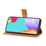 Custodia per cellulare in pelle con motivo goffrato stile etnico, For Samsung Galaxy A33 5G, For Samsung Galaxy A52, For Samsung Galaxy A53