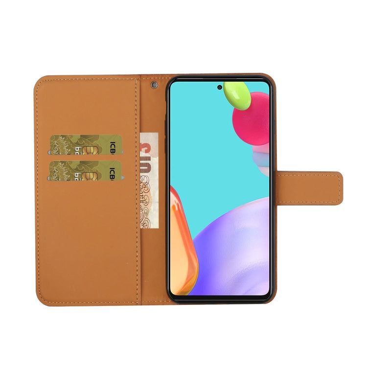 Custodia per cellulare in pelle con motivo goffrato stile etnico, For Samsung Galaxy A33 5G, For Samsung Galaxy A52, For Samsung Galaxy A53