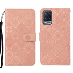Custodia per cellulare in pelle con motivo goffrato stile etnico, For OPPO A54, For OPPO A74 4G, For OPPO A74 5G