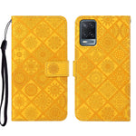 Custodia per cellulare in pelle con motivo goffrato stile etnico, For OPPO A54, For OPPO A74 4G, For OPPO A74 5G