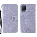 Custodia per cellulare in pelle con motivo goffrato stile etnico, For OPPO A54, For OPPO A74 4G, For OPPO A74 5G