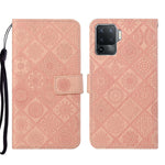 Custodia per cellulare in pelle con motivo goffrato stile etnico, For OPPO A94 4G, For Samsung Galaxy A03s 164mm, For Samsung Galaxy A13 4G