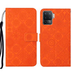 Custodia per cellulare in pelle con motivo goffrato stile etnico, For OPPO A94 4G, For Samsung Galaxy A03s 164mm, For Samsung Galaxy A13 4G