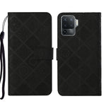 Custodia per cellulare in pelle con motivo goffrato stile etnico, For OPPO A94 4G, For Samsung Galaxy A03s 164mm, For Samsung Galaxy A13 4G