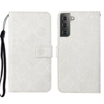 Custodia per cellulare in pelle con motivo goffrato stile etnico, For Samsung Galaxy A73 5G, For Samsung Galaxy S22+ 5G, For Samsung Galaxy S22 Ultra 5G