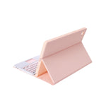 Custodia in pelle per tastiera Bluetooth color caramella A610B-A con slot per penna e touchpad, For Samsung Galaxy Tab S6 Lite