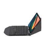 Custodia in pelle per tastiera Bluetooth con struttura a diamante B0N5 con supporto posteriore a triangolo, B0N5