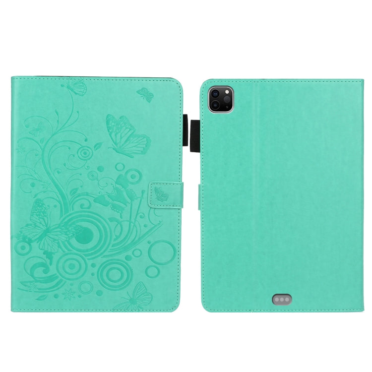 Custodia tablet in pelle con motivo farfalla per iPad mini 6