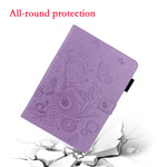 Custodia tablet in pelle con motivo farfalla per iPad mini 6