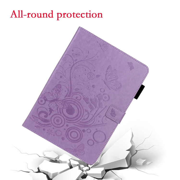 Custodia tablet in pelle con motivo farfalla per iPad mini 6