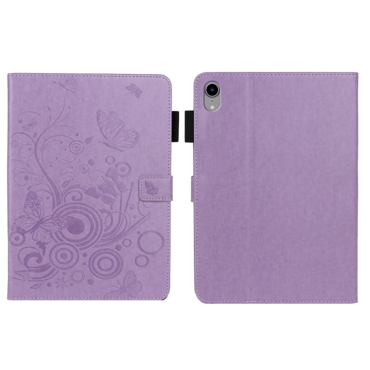 Custodia tablet in pelle con motivo farfalla per iPad mini 6