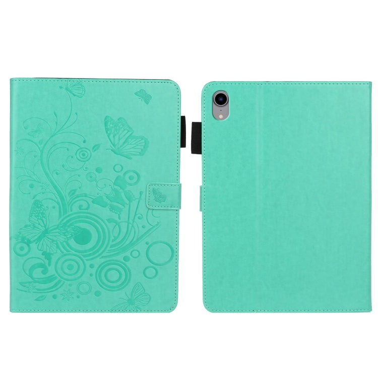 Custodia tablet in pelle con motivo farfalla per iPad mini 6