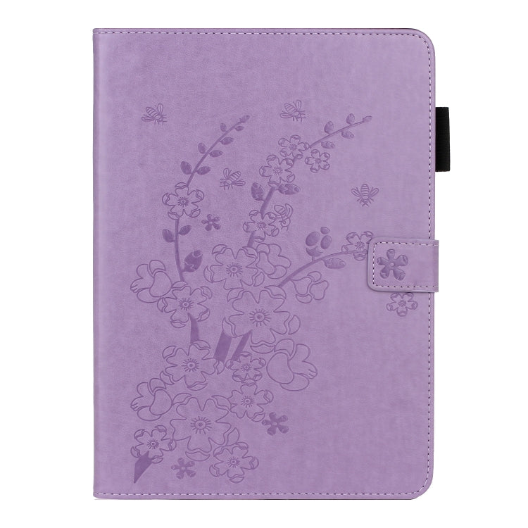 Custodia in pelle con motivo goffrato per iPad Pro 11" 2020/2018
