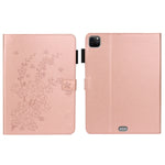 Custodia in pelle con motivo goffrato per iPad Pro 11" 2020/2018