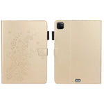 Custodia in pelle con motivo goffrato per iPad Pro 11" 2020/2018