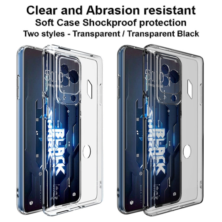 Custodia per telefono in TPU trasparente serie IMAK UX-5, For Xiaomi Black Shark 5 Pro, For Xiaomi Black Shark 5 RS, For Xiaomi Black Shark 5