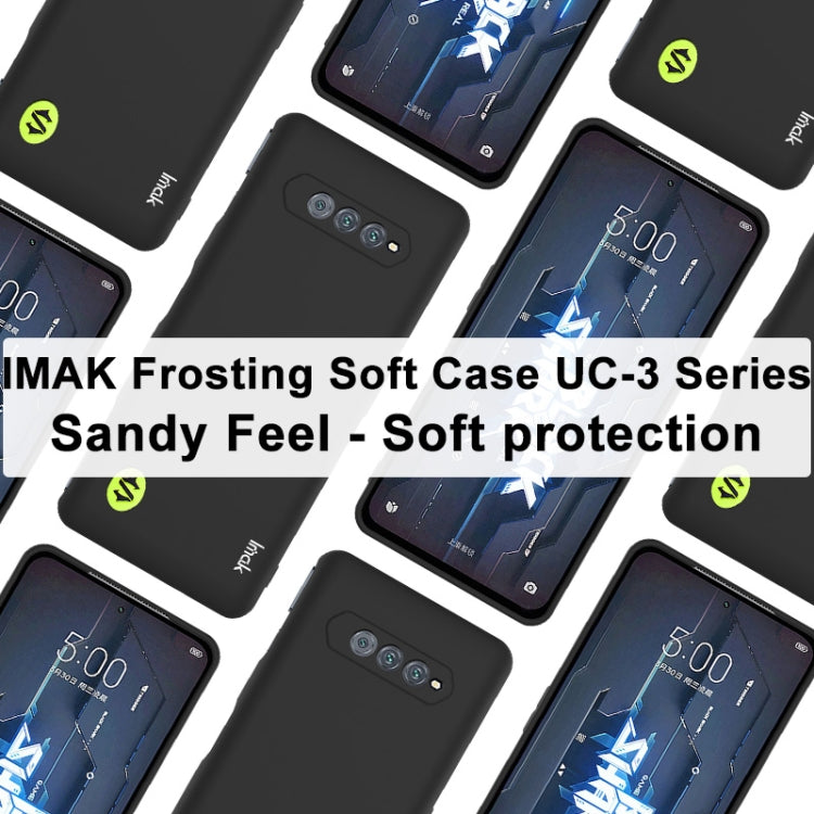 Custodia per telefono in TPU satinato antiurto serie IMAK UC-3, For Xiaomi Black Shark 5 Pro, For Xiaomi Black Shark 5 RS, For Xiaomi Black Shark 5, For Xiaomi Redmi 10A 4G
