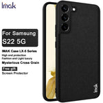 Imak LX-5 Series PC + Custodia per telefono in TPU con protezione per lo schermo, For Samsung Galaxy S22 5G, For Samsung Galaxy S22 Ultra 5G, For Samsung Galaxy S22+ 5G