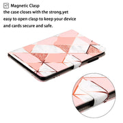 Custodia per tablet in pelle Smart verniciata a trama incrociata, For iPad mini 2024 / mini 6