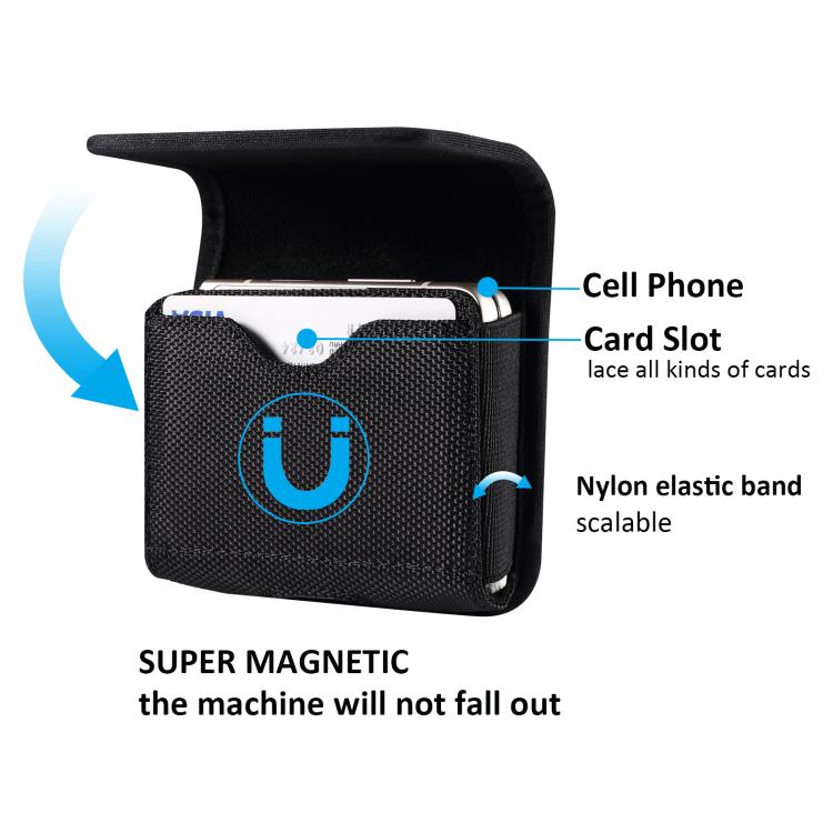 Custodia per cellulare pieghevole con slot per schede universale