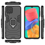 Custodia protettiva antiurto per PC + TPU con supporto per anello magnetico, For Samsung Galaxy M33 5G India