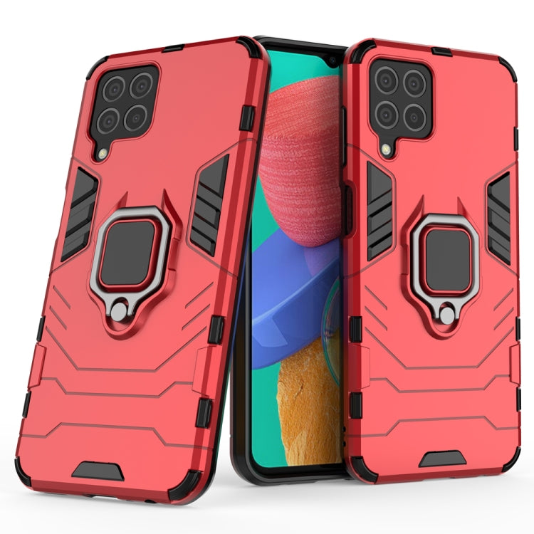 Custodia protettiva antiurto per PC + TPU con supporto per anello magnetico, For Samsung Galaxy M33 5G India