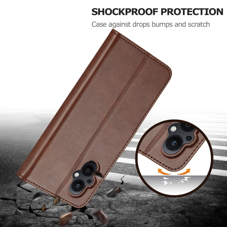LC.IMEEKE Custodia per cellulare in pelle di vitello, For OPPO A96 5G / Reno7 Z 5G, For OPPO Realme 9 4G/ Realme 9 Pro+