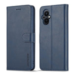 LC.IMEEKE Custodia per cellulare in pelle di vitello, For OPPO A96 5G / Reno7 Z 5G, For OPPO Realme 9 4G/ Realme 9 Pro+