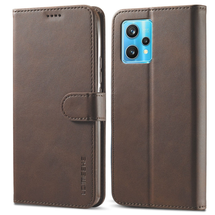 LC.IMEEKE Custodia per cellulare in pelle di vitello, For OPPO A96 5G / Reno7 Z 5G, For OPPO Realme 9 4G/ Realme 9 Pro+