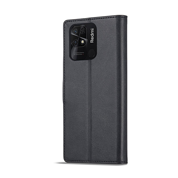 LC.IMEEKE Custodia per cellulare in pelle di vitello, For Xiaomi Redmi 10C