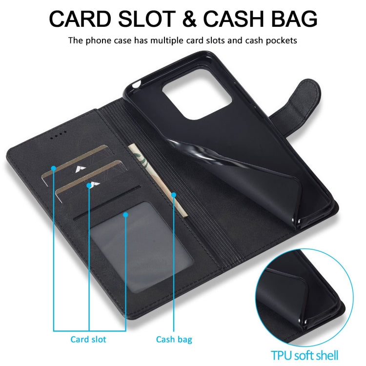 LC.IMEEKE Custodia per cellulare in pelle di vitello, For Xiaomi Redmi 10C