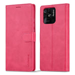 LC.IMEEKE Custodia per cellulare in pelle di vitello, For Xiaomi Redmi 10C
