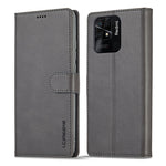 LC.IMEEKE Custodia per cellulare in pelle di vitello, For Xiaomi Redmi 10C