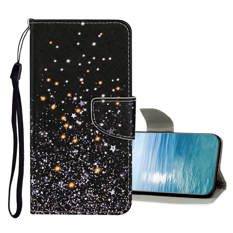 Custodia in pelle con motivo a disegno colorato, For Samsung Galaxy A13 4G