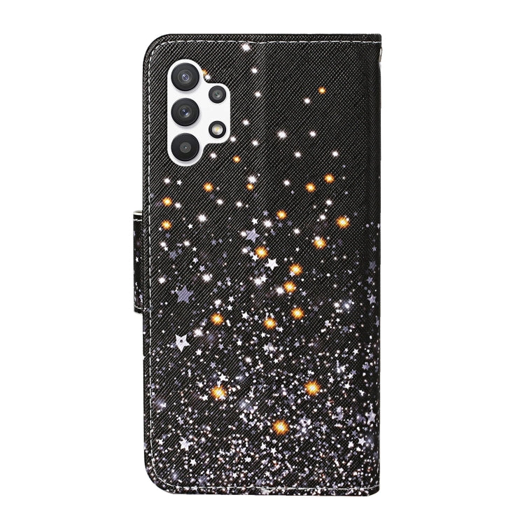Custodia in pelle con motivo a disegno colorato, For Samsung Galaxy A13 4G