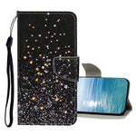Custodia in pelle con motivo a disegno colorato, For Samsung Galaxy A73 5G